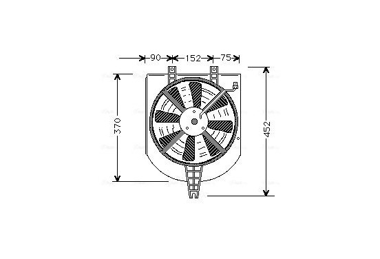 Koelventilator MT7501 Ava Quality Cooling