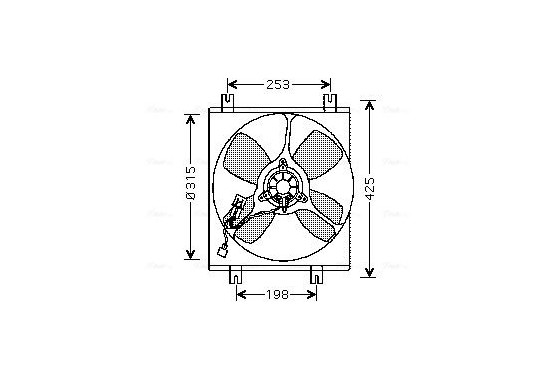 Koelventilator MT7504 Ava Quality Cooling