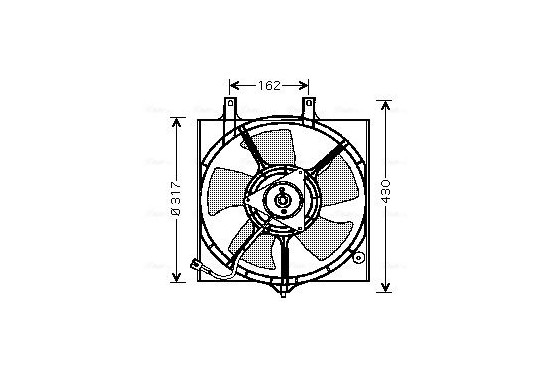 Koelventilator DN7510 Ava Quality Cooling