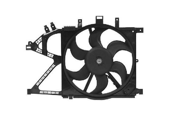 KOELVENTILATOR  COMPLEET Achter RADIATEUR  1.4/1.8 +/zonder AIRCO 3777746 International Radiators