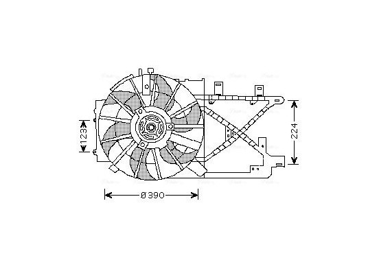 Koelventilator OL7516 Ava Quality Cooling