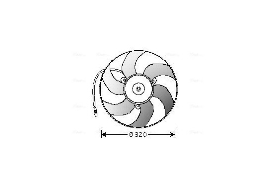 Koelventilator PE7513 Ava Quality Cooling