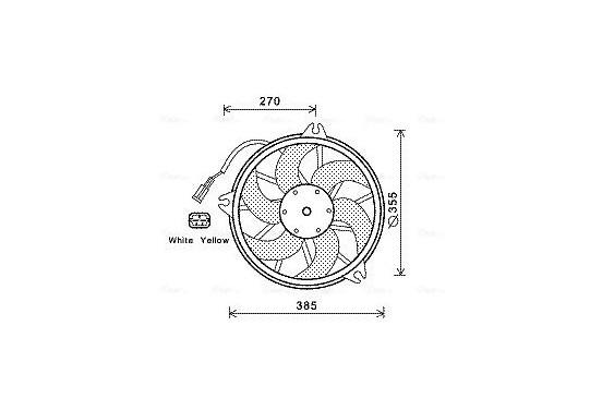 Koelventilator CN7536 Ava Quality Cooling