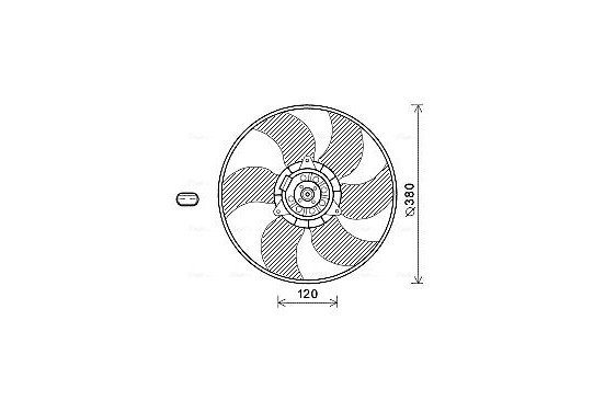 Koelventilator RT7604 Ava Quality Cooling