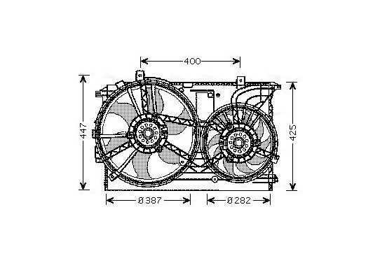 Koelventilator OL7533 Ava Quality Cooling