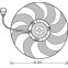 KOELVENTILATOR  Polo,Ibiz,Fabia 1,4TDi AC 5827745 International Radiators, voorbeeld 2