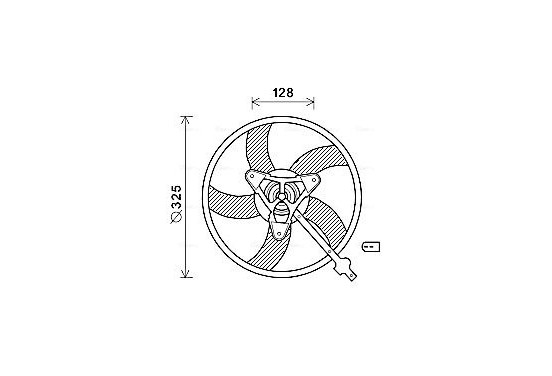 Koelventilator SA7024 Ava Quality Cooling