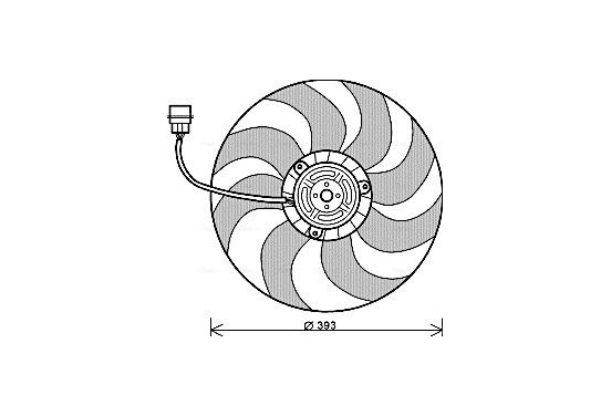 Koelventilator VN7526 Ava Quality Cooling