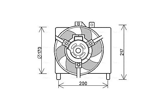 Koelventilator MC7503 Ava Quality Cooling