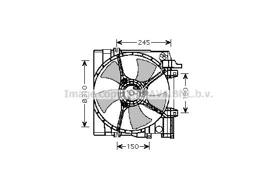 Koelventilator SU7513 Ava Quality Cooling