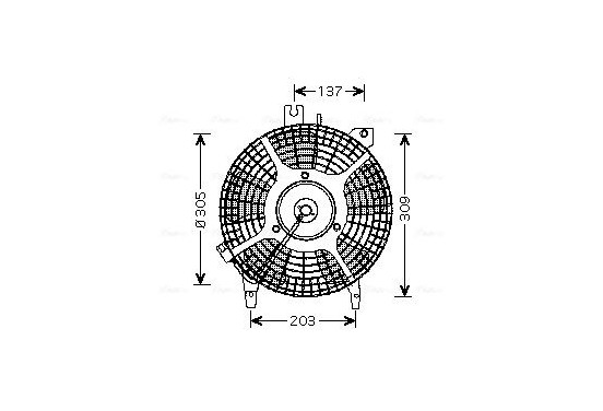 Koelventilator TO7542 Ava Quality Cooling