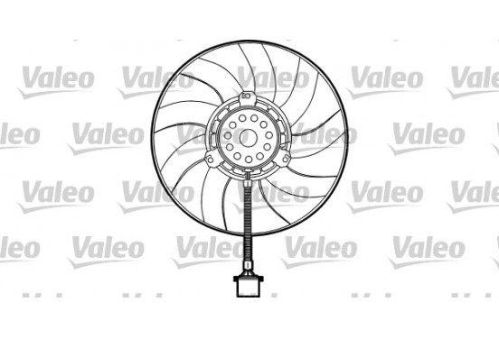 Koelventilator 698373 Valeo