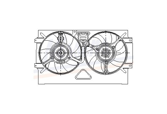 Koelventilator 85469 Nissens