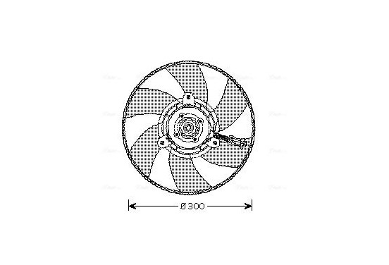 Koelventilator VN7517 Ava Quality Cooling