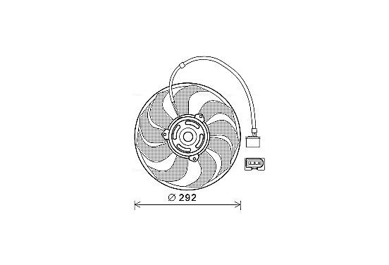 Koelventilator VN7533 Ava Quality Cooling