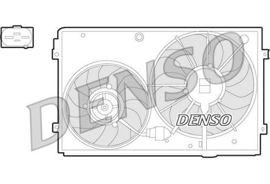 Koelventilator DER32011 Denso