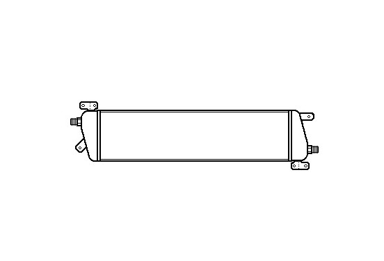 OLIEKOELER RADIATEUR OPEL OMEGA 37003148 Van Wezel