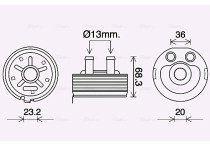 Oliekoeler, motorolie