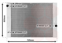 RADIATEUR BENZINE 520 / 525  AT