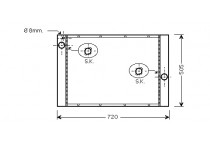 RADIATEUR BMW 5/6 4.0i/5.0i MT 05-