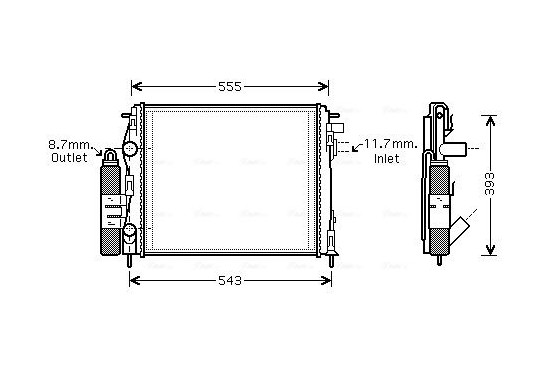 Koelmodule RTM323 Ava Quality Cooling