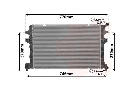 Radiateur 03012705 International Radiators