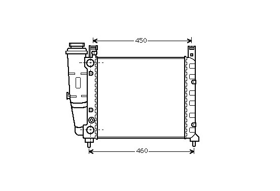 RADIATEUR 1100                    O 17002039 International Radiators