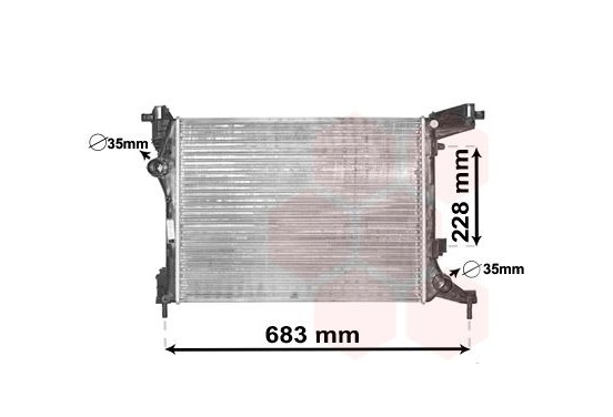 Radiateur 17002413 International Radiators