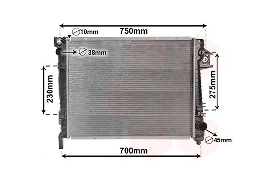 Radiateur 20012702 International Radiators