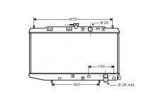 RADIATEUR =258042 RADIATEUR HONDA