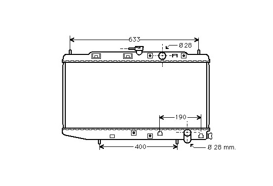 RADIATEUR =258042 RADIATEUR HONDA 25002044 International Radiators