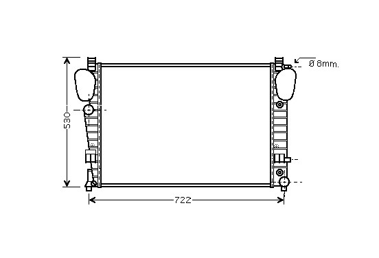 RADIATEUR 30002311 International Radiators