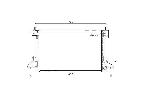 Radiateur 37002601 International Radiators