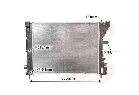 Radiateur 43002608 International Radiators