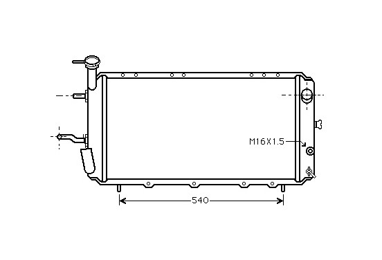 RADIATEUR 51002006 International Radiators