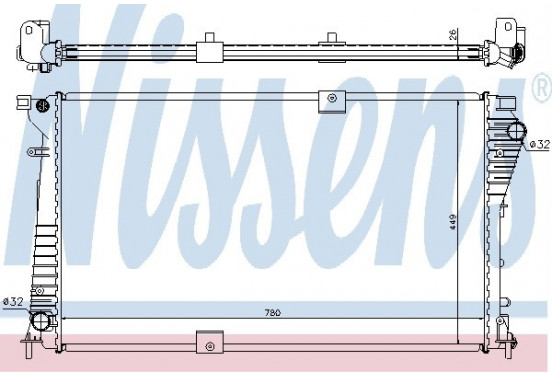 Radiateur 630709 Nissens