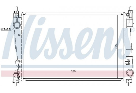 Radiateur 630755 Nissens