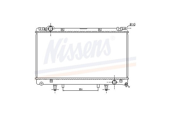 Radiateur 645951 Nissens