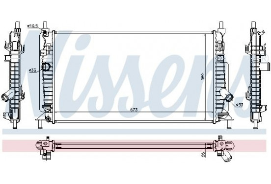 Radiateur 68520 Nissens