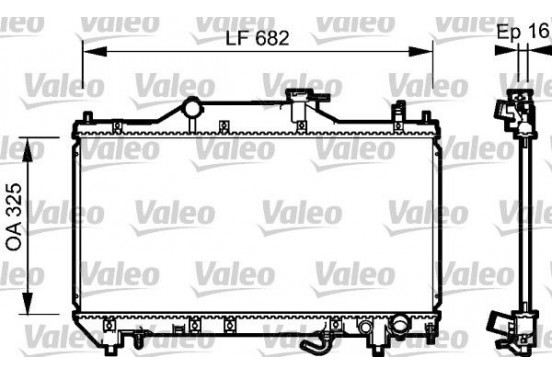 Radiateur 734490 Valeo