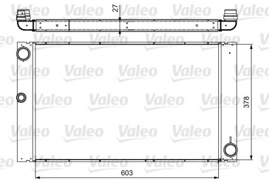 Radiateur 735475 Valeo