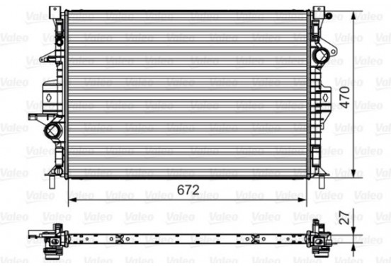 Radiateur 735551 Valeo