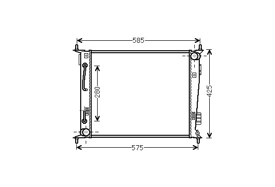 Radiateur 83002185 International Radiators