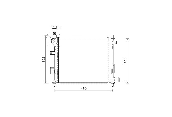 Radiateur 83002189 International Radiators Plus