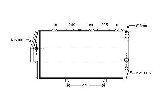 Radiateur AI2020 Ava Quality Cooling