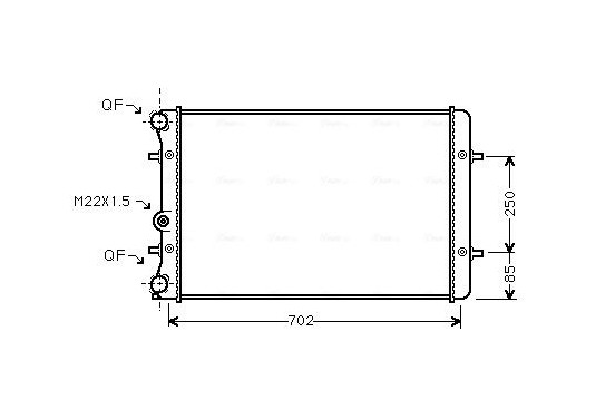 Radiateur AI2129 Ava Quality Cooling