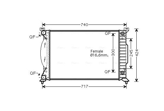 Radiateur AI2202 Ava Quality Cooling