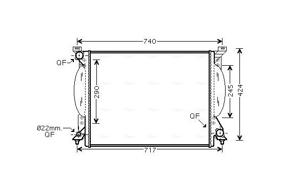 Radiateur AI2204 Ava Quality Cooling