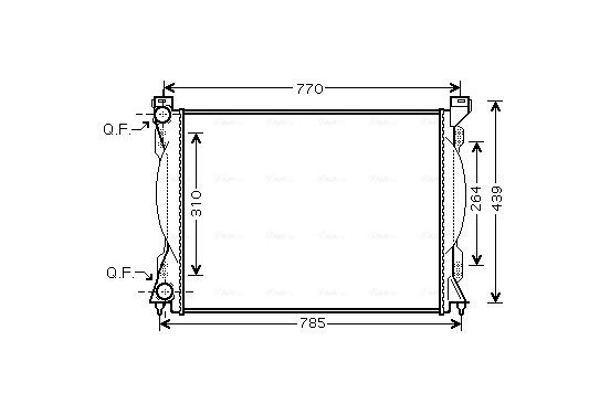 Radiateur AI2233 Ava Quality Cooling