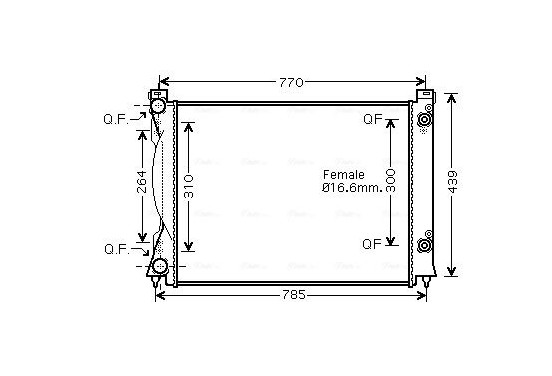 Radiateur AI2234 Ava Quality Cooling